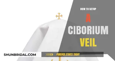 Step-by-Step Guide to Properly Setting Up a Ciborium Veil