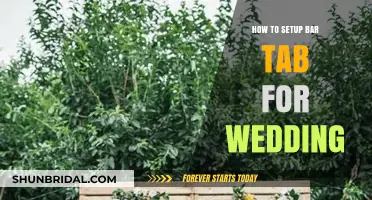 Effortless Wedding Bar Tab Setup: Tips for a Stress-Free Celebration