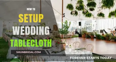 Elegant Wedding Tablecloth Setup: A Step-by-Step Guide for Perfect Tables