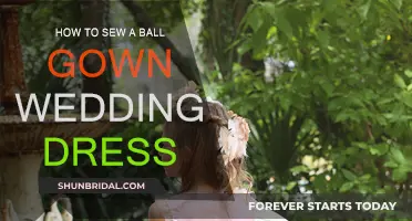 Sewing a Ball Gown Wedding Dress: A Step-by-Step Guide