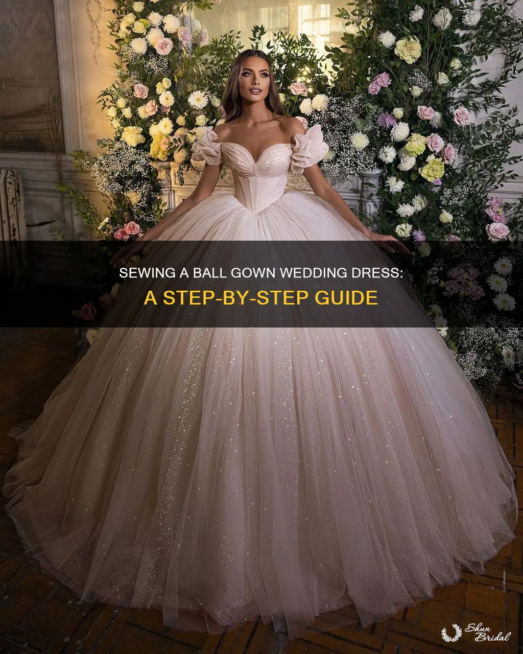 how to sew a ball gown wedding dress