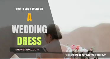 The Ultimate Guide to Sewing a Wedding Dress Bustle