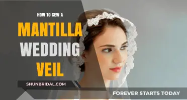 Elegant DIY: Sewing Your Own Mantilla Wedding Veil Step-by-Step
