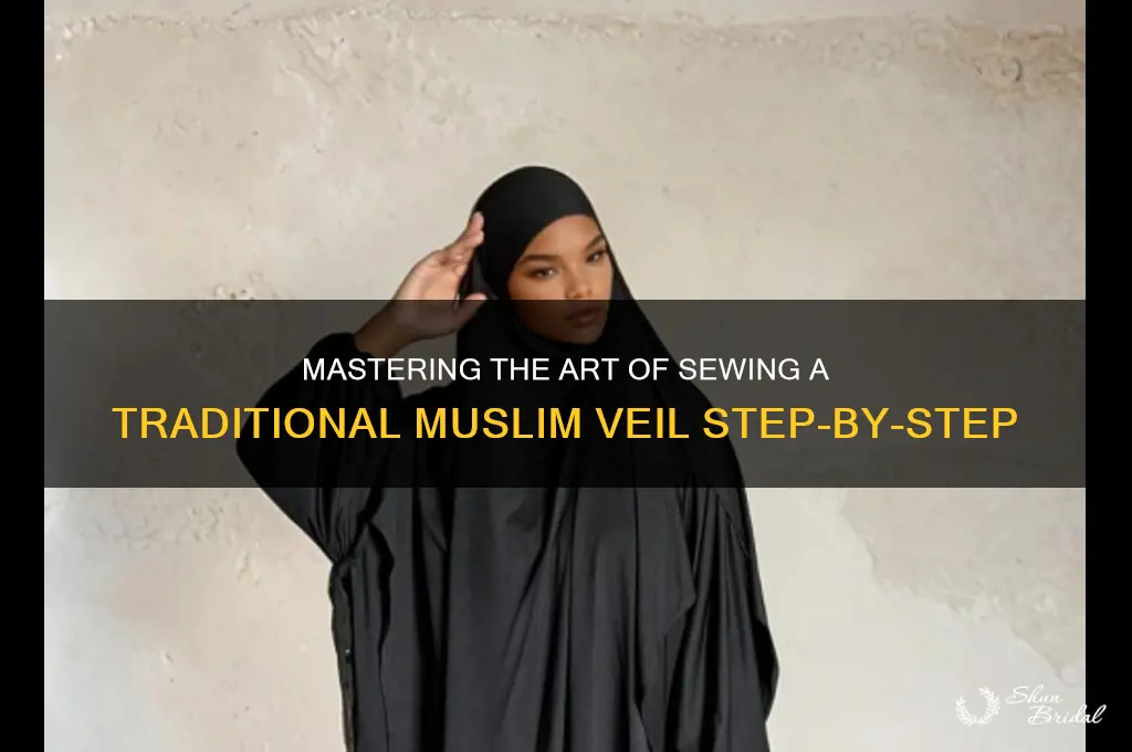 how to sew a muslim veil