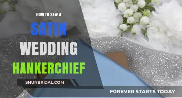 Elegant DIY: Sewing a Satin Wedding Handkerchief Step-by-Step Guide