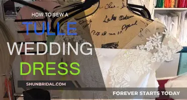 Creating a Tulle Wedding Dress: Sewing Guide