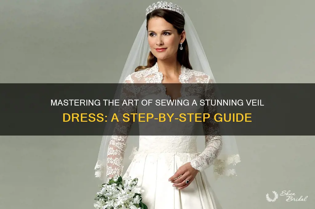 how to sew a veil dress