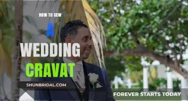 Elegant DIY Wedding Cravat: Step-by-Step Sewing Guide for Beginners