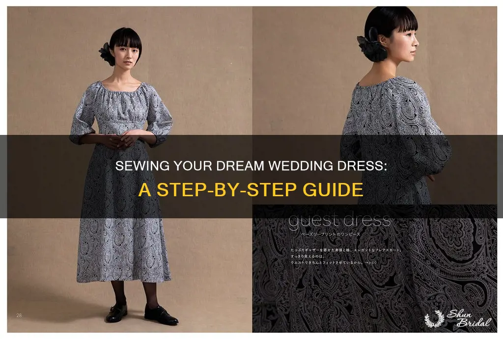how to sew a wedding dress book