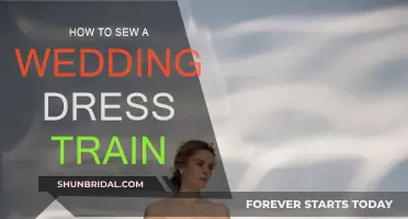 Creating a Wedding Dress Train: Sewing Guide