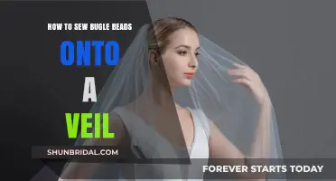 Elegant Veil Embellishment: Sewing Bugle Beads for a Stunning Look