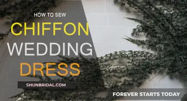Creating a Dreamy Chiffon Wedding Dress