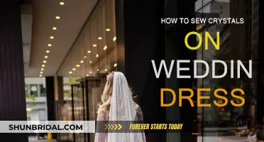 Embellishing Your Wedding Dress: Sewing Crystals Like a Pro