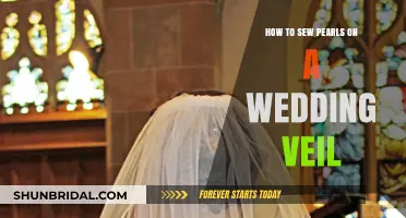 Elegant Veil Embellishment: Sewing Pearls for a Stunning Wedding Look