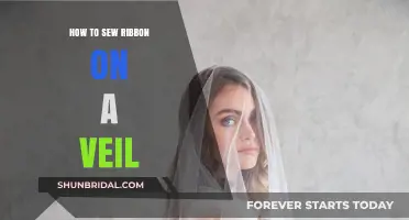 Elegant Veil Embellishment: Sewing Ribbon for a Stunning Bridal Look