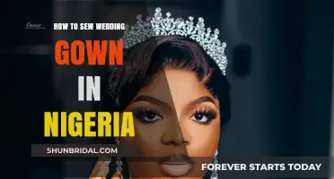 Mastering the Art of Sewing a Stunning Nigerian Wedding Gown