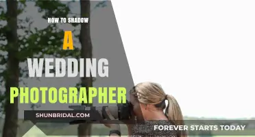 Shadowing a Wedding Photographer: A Beginner's Guide