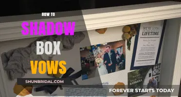 Mastering Shadow Box Vows: Creative Tips for Preserving Wedding Memories
