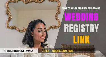 Share Your Bed Bath & Beyond Wedding Registry: Tips & Tricks