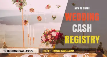 Share Your Wedding Cash Registry: Tips and Tricks