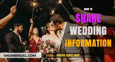 Effortless Ways to Share Your Wedding Details with Guests