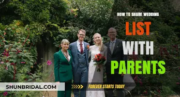Sharing Your Wedding Registry with Parents: A Guide for Couples