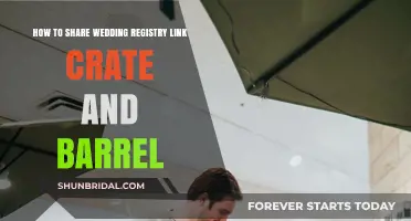 Share Your Crate and Barrel Wedding Registry with Ease