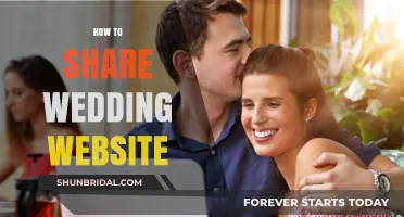 Creative Ways to Share Your Wedding Website with Guests Easily
