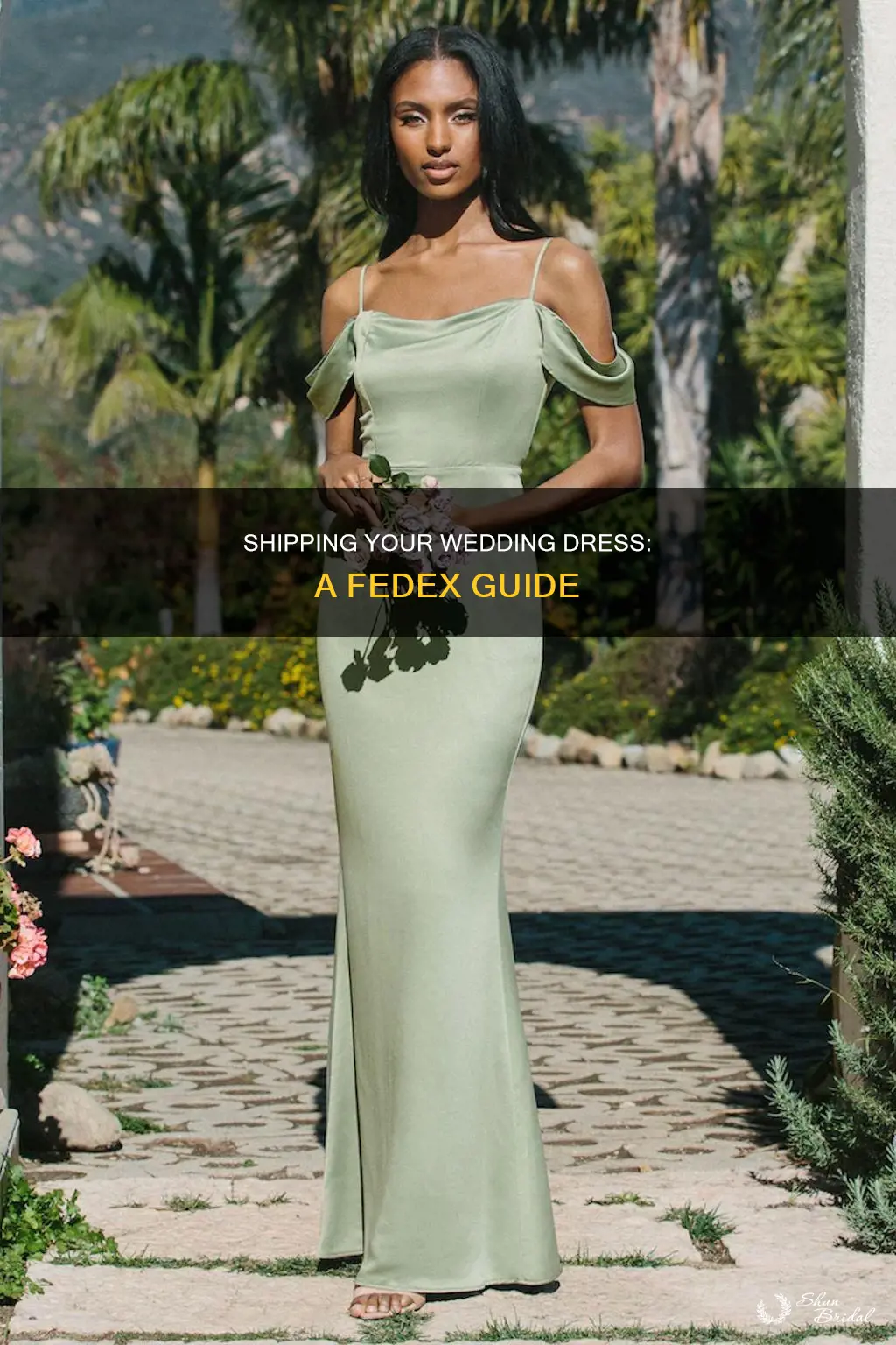 how to ship a wedding dress fedex