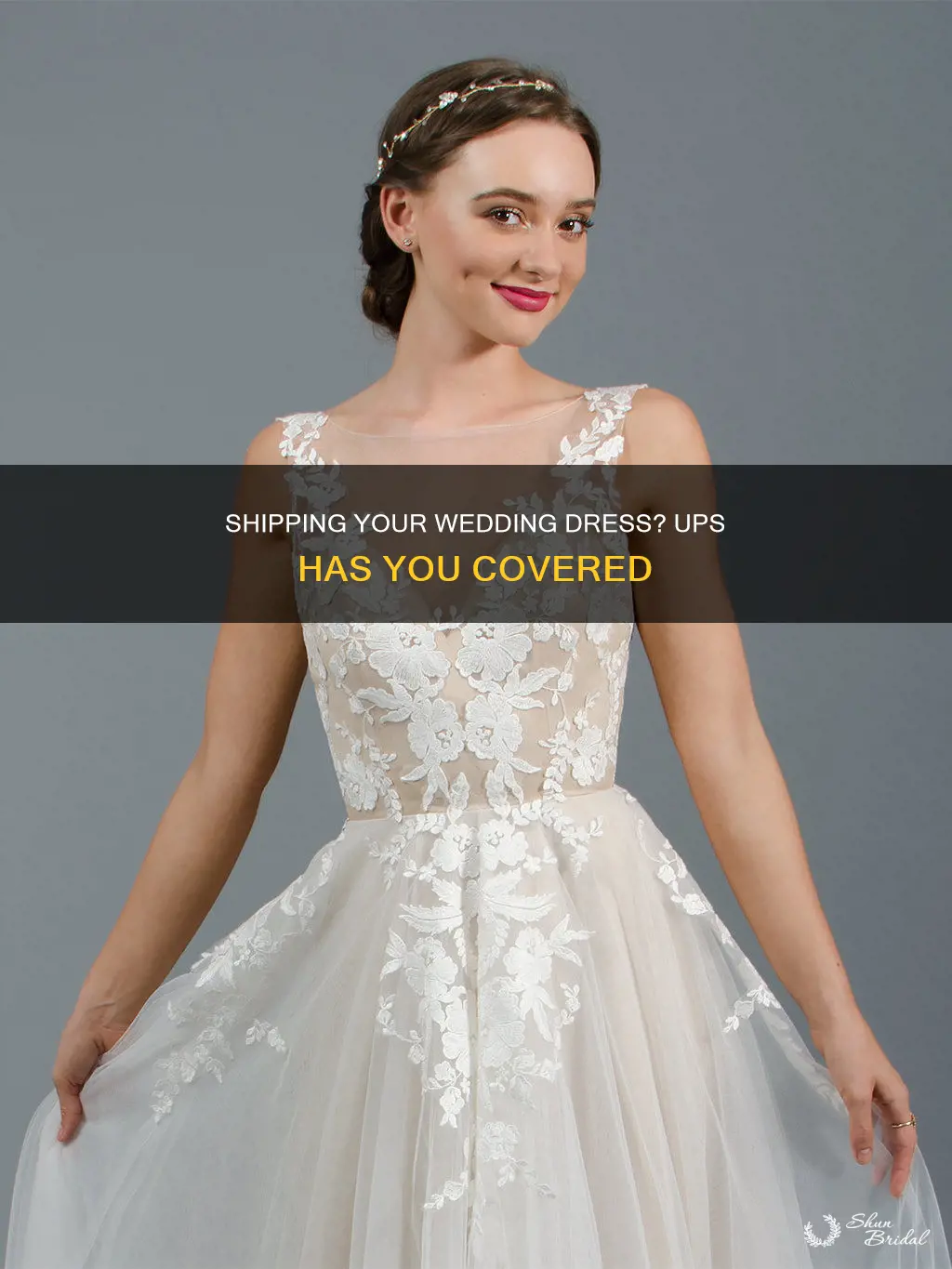 how to ship a wedding dress ups