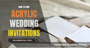 Shipping Acrylic Wedding Invites: A Step-by-Step Guide