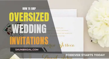 Shipping Oversized Wedding Invitations: A Step-by-Step Guide