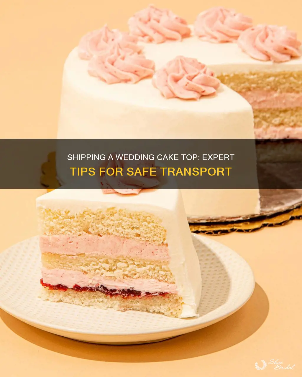 how to ship wedding cake top