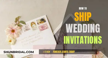 Shipping Soon? Here's How to Send Wedding Invites