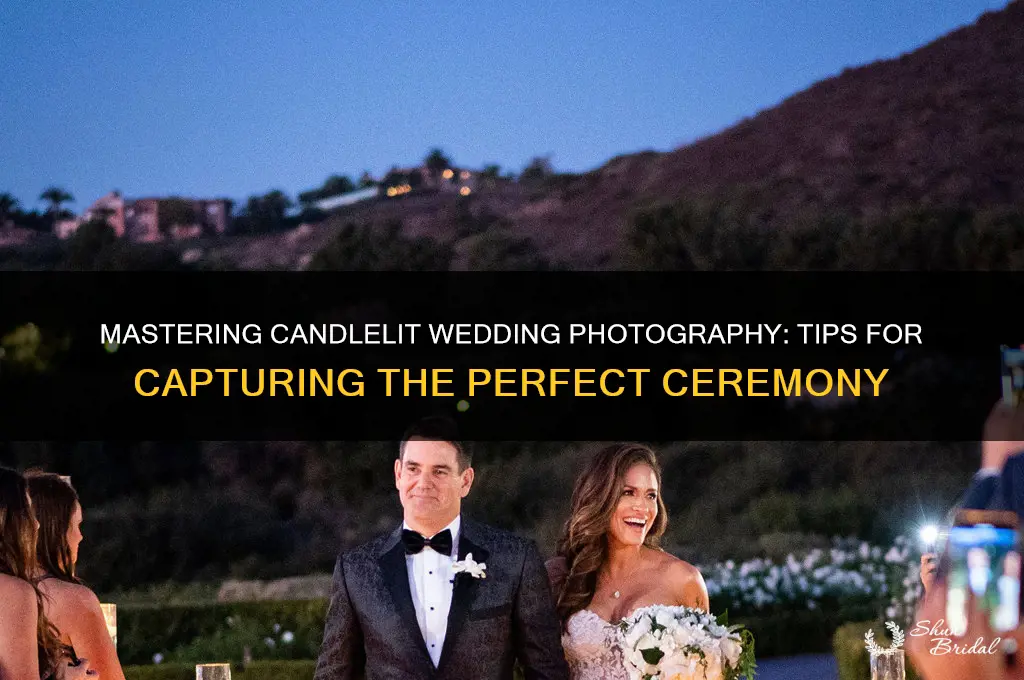 how to shoot a candlelit wedding ceremony