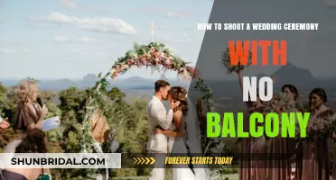 Mastering Wedding Photography: Capturing Ceremonies Without a Balcony