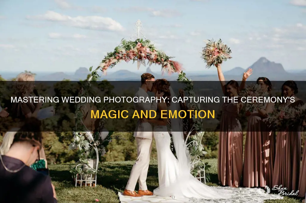 how to shoot a wedding ceremony