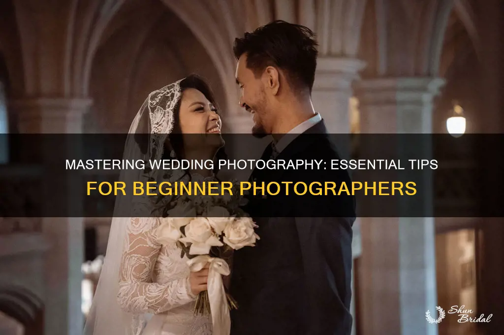 how to shoot a wedding for beginners