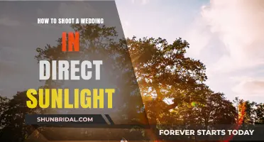 Mastering Wedding Photography: Tips for Shooting in Direct Sunlight