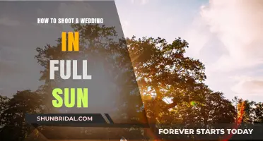 Mastering Wedding Photography: Tips for Shooting in Full Sunlight