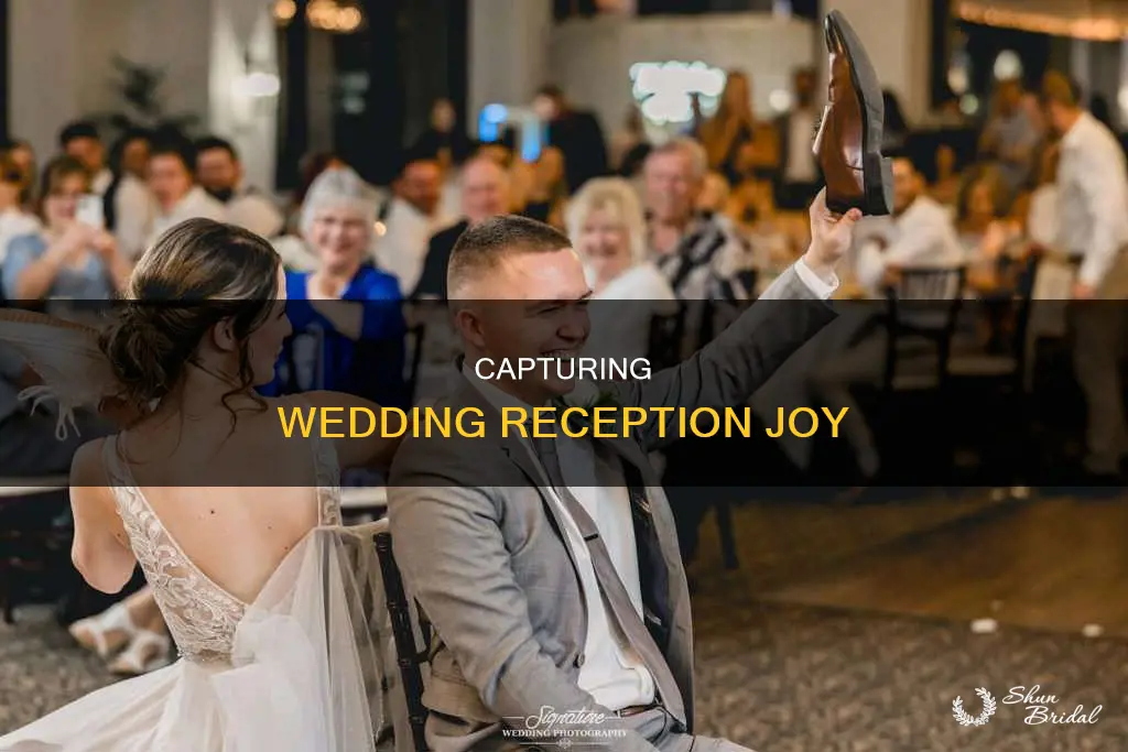 how to shoot a wedding reception