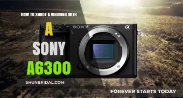 Mastering Wedding Photography with the Sony a6300: Tips & Techniques