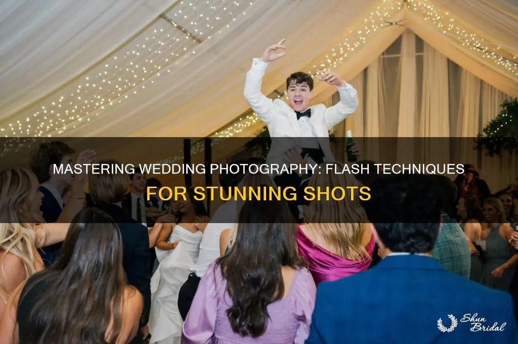 how to shoot a wedding with flash