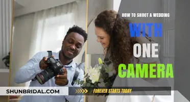 Mastering Wedding Photography: One Camera, Endless Moments Captured