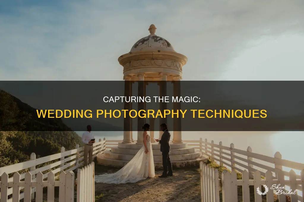 how to shoot a wedding