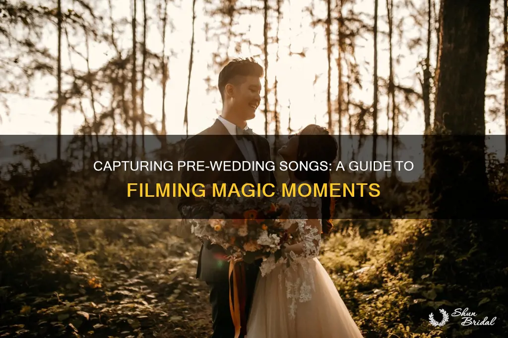 how to shoot pre wedding song