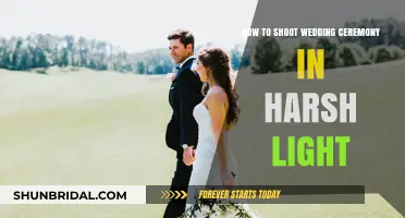 Mastering Wedding Photography: Tips for Shooting Ceremonies in Harsh Light