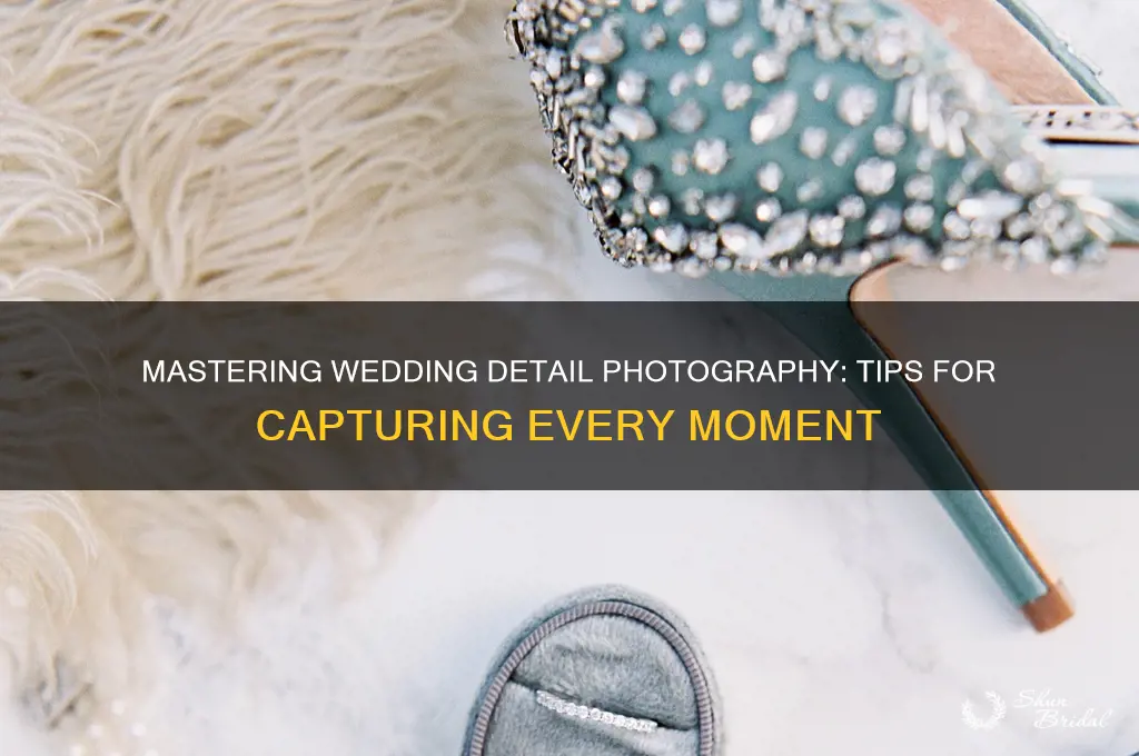 how to shoot wedding details