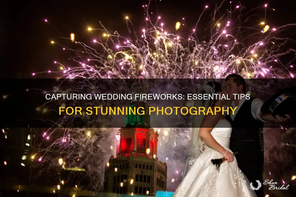 how to shoot wedding fireworks