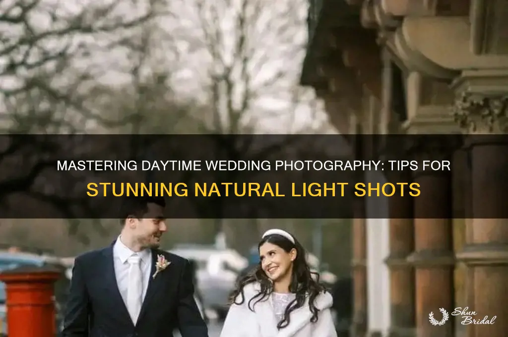 how to shoot wedding in day time